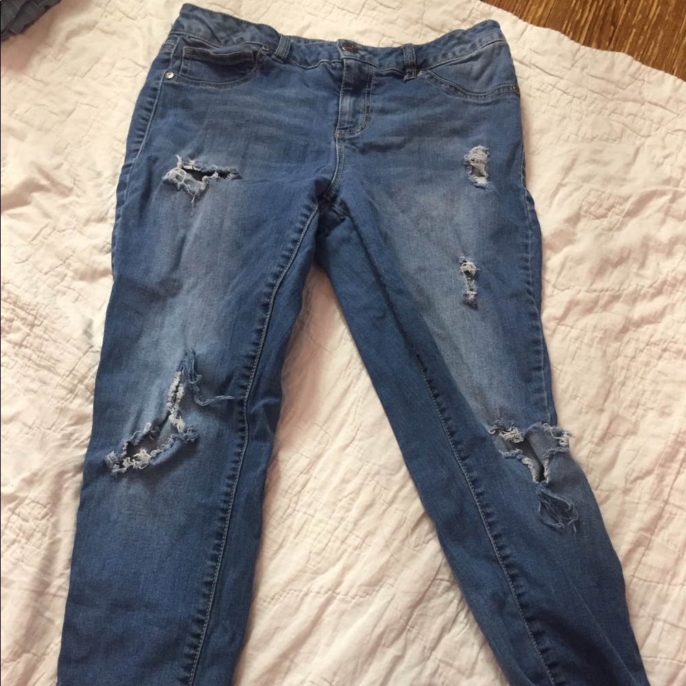 Maurice’s jeans, skinny jeans